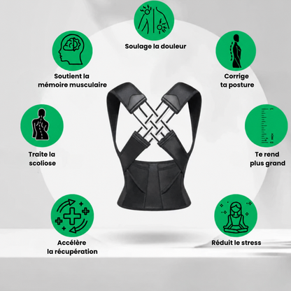 Ceinture Calyx™ – Soulage les douleurs dorsales et améliore la posture